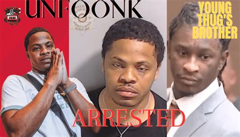 ysl unfoonk|young thug brother arrested.